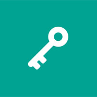 Logo de una llave.