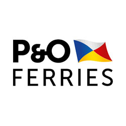 Logo de P&O Ferries.